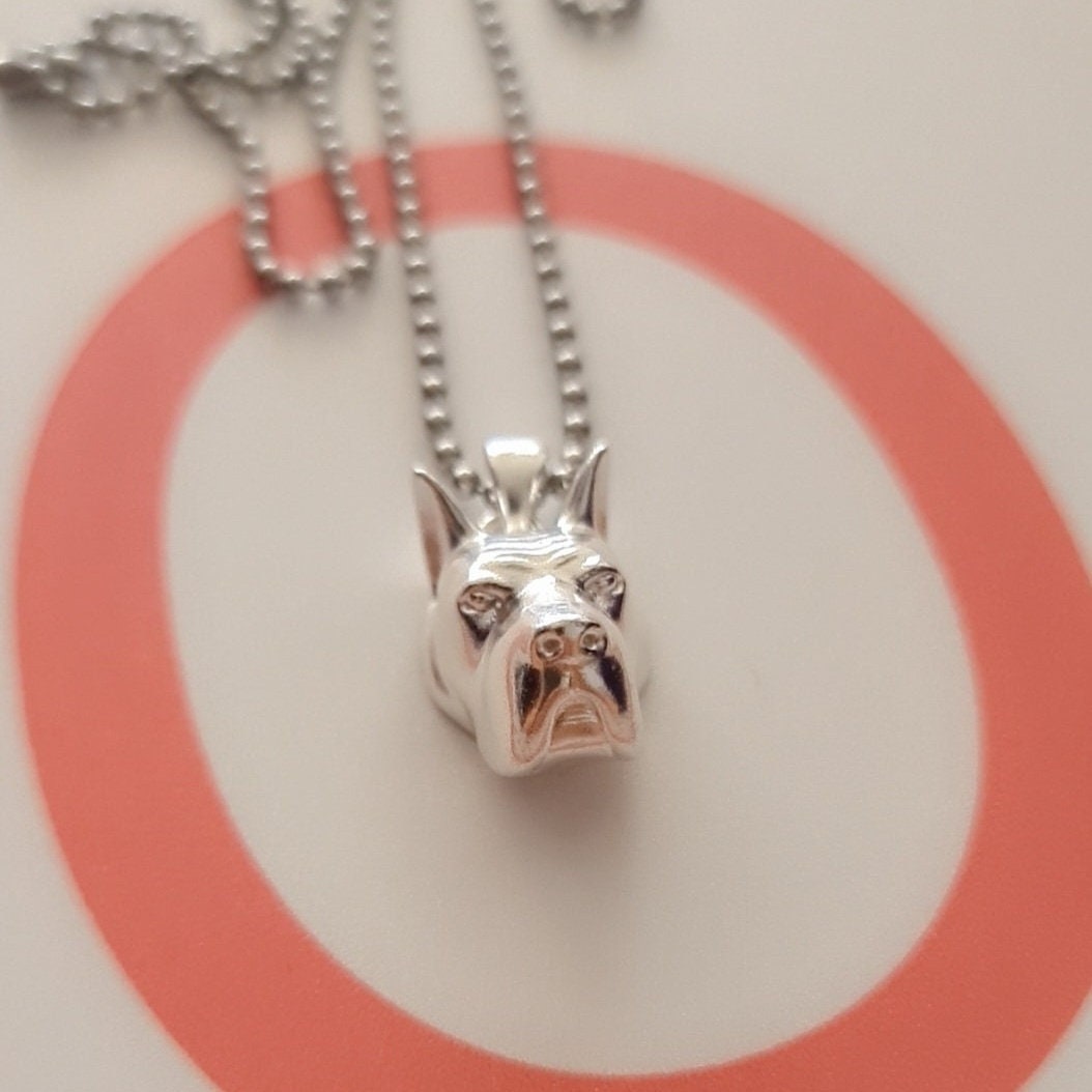 Handmade Majestic Great Dane Pendant: Handmade with Intricate Detailing, Special for Dog Lovers