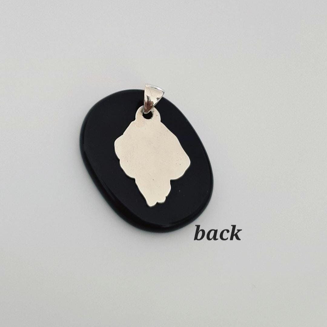 Sterling Silver Labrador Retriever Necklace: Dog Memorial Jewelry