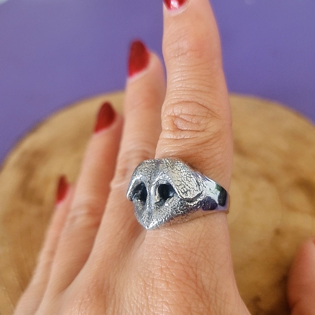 Handmade Stylish Sterling Silver Dog Nose Ring Jewelry for Dog Lovers