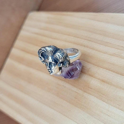 Marilyn Monroe Inspired Sterling Silver Ring: Vintage Hollywood Glamour