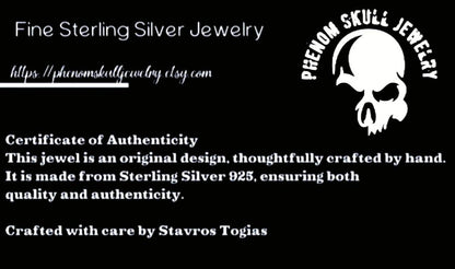 Frida Kahlo Pendant: 925 Sterling Silver Artistic Necklace