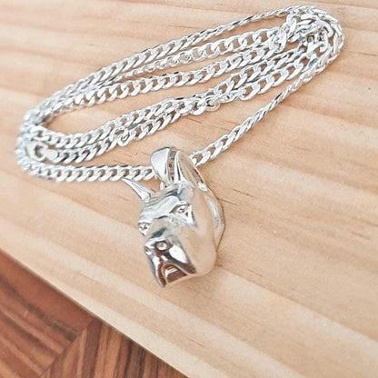 Handmade Majestic Great Dane Pendant: Handmade with Intricate Detailing, Special for Dog Lovers