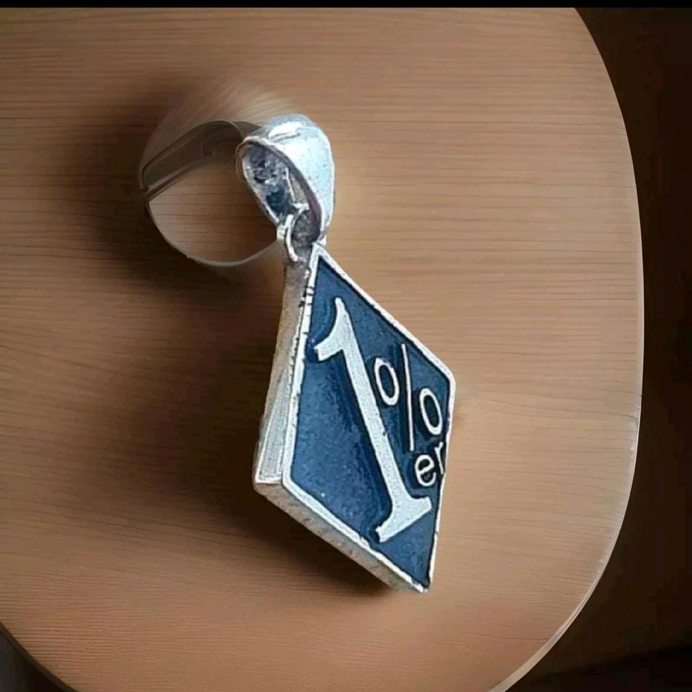 Handmade Rev Up Your Style Pendant - A Bold and Unconventional Biker Pendant