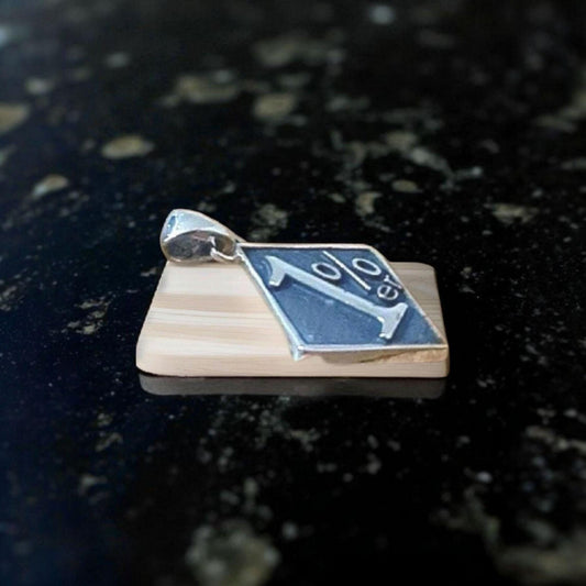 Handmade Rev Up Your Style Pendant - A Bold and Unconventional Biker Pendant